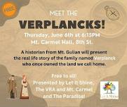 Meet The Verplancks