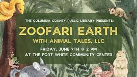 CCPL Presents: Zoofari Earth with Animal Tales, LLC