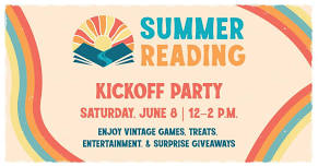 Summer Reading Kickoff with RHPL