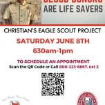 Eagle Scout Blood Drive