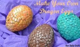 Harry Potter coloring and DIY dragon eggs