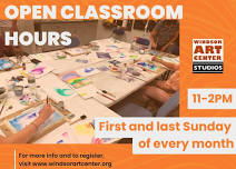 Open Classroom Hours at Windsor Art Center