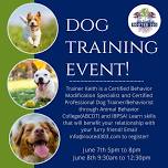 Dog Training Event with Pawsitive Pac!