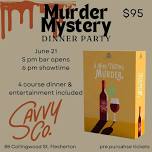 Murder Mystery Dinner Party