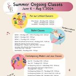 Summer Ongoing Classes