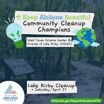 Community Cleanup Champions: West Texas Science Center and Friends of Lake Kirby (FOLKS)