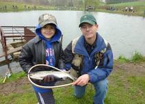 Fishing at Orchards Lakes