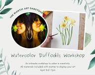 Watercolor Daffodils Workshop