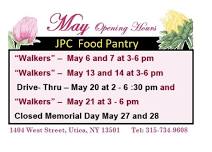 JPC Food Pantry May 2024 Schedule Opening Days & hours