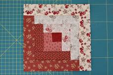 Jelly Roll Series - Lesson 1 (repeat) Log Cabin Block with Debbie