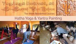 Two Week Yantra Painting & Hatha Yoga Residential Course 2025 March 29 – April 12