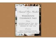 Annual Flea Market and Warehouse Clearance Sale