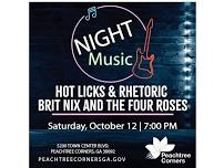 Night Music and Market - Hot Licks & Rhetoric – A Steely Dan Tribute and Brian Nix and the Four Roses