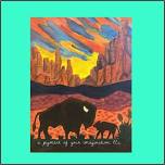 Buffalo Plains Canvas Paint and Sip