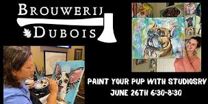 Paint your pup at Brouwerij DuBois!