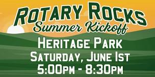 Rotary Rocks Summer Kick Off