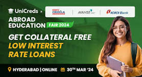 UniCreds Study Abroad Loan Fair - Hyderabad