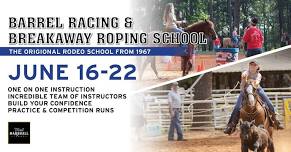 Barrel Racing and Breakaway Roping School