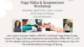 Spring Yoga Nidra & Acupuncture — 2C Yoga