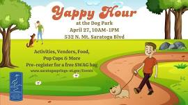 Yappy Hour at the Dog Park