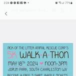 Pick Of The Litter's 5K Walk-A-Thon fundraiser