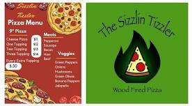 The Sizzlin Tizzler Wood Fired Pizza Food Truck at Villas!