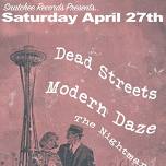 LIVE MUSIC: Dead Streets, Modern Daze and The Nightmares at Wally’s!