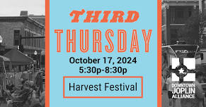 October Third Thursday–Harvest Festival