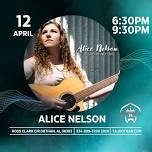 Live Friday - Alice Nelson