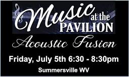 Music at the Pavilion with Acoustic Fusion!