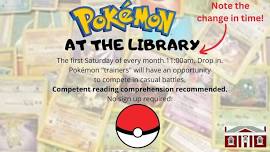 Pokémon at the Library