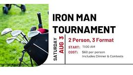 Iron Man Tournament | 2 Person, 3 Format