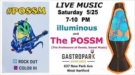 illuminous and The Professors of Sweet, Sweet Music (the POSSM) live at Gastropark!