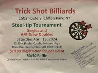 Steel Tip Singles & A/B Draw Doubles!