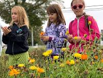 Girl Scouts of Maine: Harvesting Herbs with Shaker Village