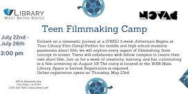 Teen Filmmaking Camp