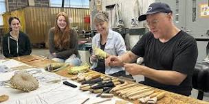 Carving Community Cross-Pollination Workshop with SUNY New Paltz Sculpture