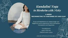 Kundalini Yoga & Meditation in Blenheim Thursdays 6:00pm