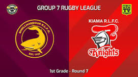 South Coast Round 7 - 1st Grade - Shellharbour Sharks v Kiama Knights