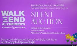 Silent Auction for Alzheimer's Association