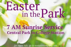 Easter in the Park at Central Park in College Station