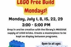 LEGO Free Build Mondays