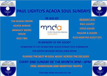 Acacia Sunday Soul Session in aid of MDNA