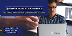 CAPM Certification 4 Days Classroom Training in  West Nipissing, ON