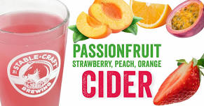 Fruit Bowl: Passionfruit, Orange, Peach, Strawberry Cider