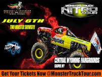 Monster Truck Nitro Tour - 8/17/2024 - 7:30pm - Green River, WY