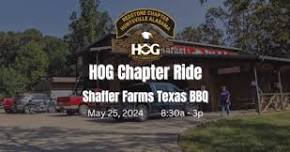 HOG Chapter Ride - Shaffer Farms Texas BBQ