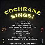 Cochrane Sings – No Experience Necessary