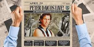 Peter Daicos LIVE at The Mount Gambier Golf Club!