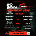 Underground Grind Mini Tour @ OFace Bar